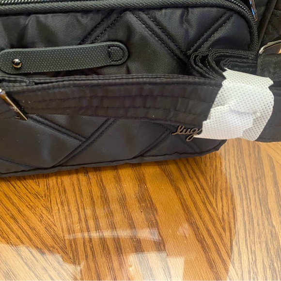 Lug Black Quilted Crossbody Bag - Picture 7 of 7